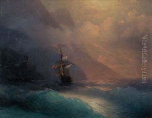Marine scene by Ivan Aivazovsky