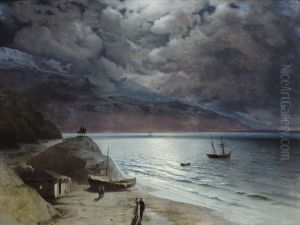Night atGurzof by Ivan Aivazovsky