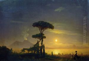 <<Neapolitanskij zaliv>> by Ivan Aivazovsky