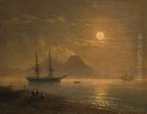 <<Neapolitanskij zaliv>> by Ivan Aivazovsky