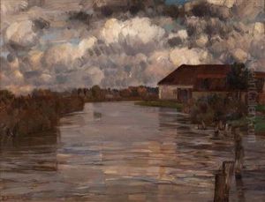 Herbst An Der Amper by Bernhard Buttersack