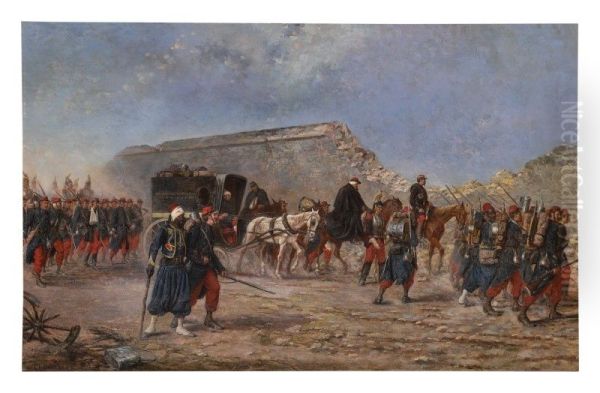 THE DAY AFTER THE BATTLE OF FROESCHWILLER, AUGUST 1870 - view 1