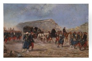 THE DAY AFTER THE BATTLE OF FROESCHWILLER, AUGUST 1870 by unknown