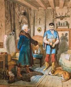 Szkola szlachcica, II: Admonicja (Reprymenda; Ojcowskie napomnienie)