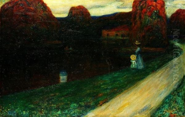 The evening. - view 1