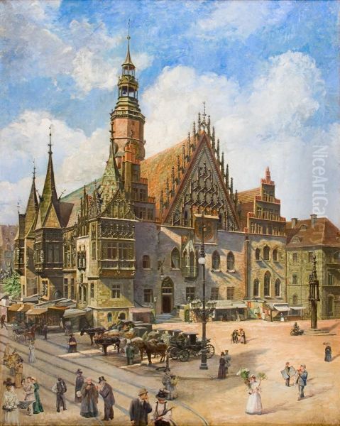 Breslauer Rathaus. - view 1