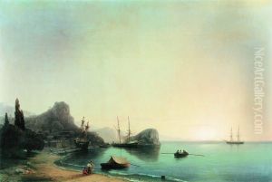 Italian Landscape by Ivan Aivazovsky