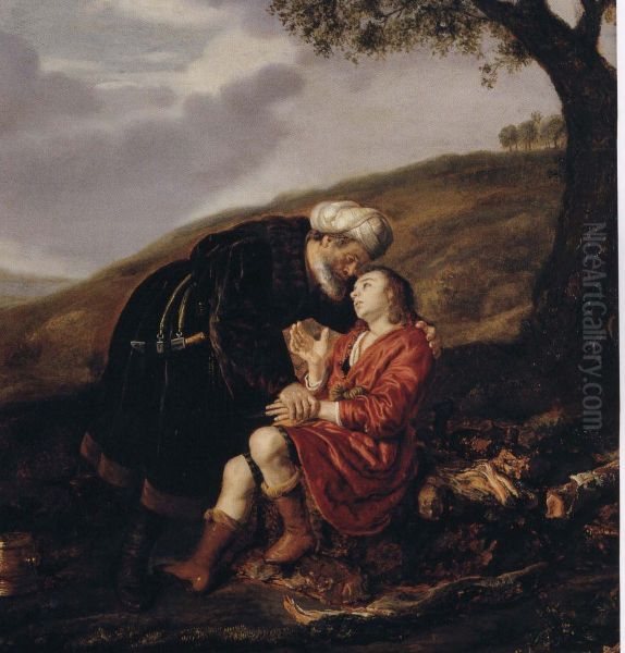 Abraham and Isaac Before the Sacrifice - view 1