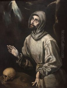 St. Francis receiving the Stigmata