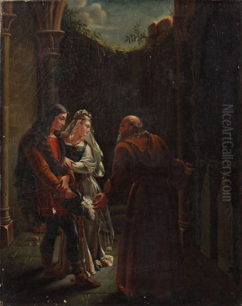 Genevieve and Lancelot visit the tombs of Isolde and Tristan - view 1