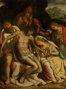 THE LAMENTATION by unknown