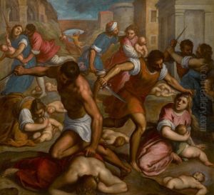 The Massacre of the Innocents by Palma il Giovane