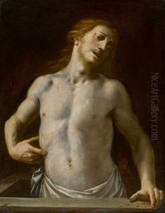 THE RISEN CHRIST IN THE TOMB by unknown