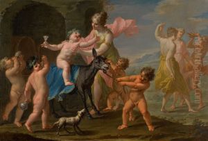 THE PROCESSION OF BACCHUS by unknown