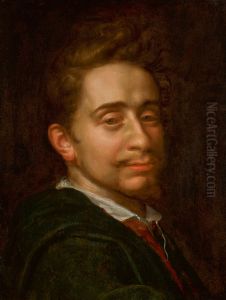 PORTRAIT OF A YOUNG MAN, BUST-LENGTH, WEARING A DARK COAT by unknown