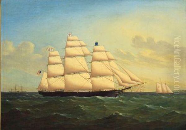 Portrait Of The Clipper Ship - view 1