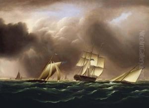 On The High Seas by James Buttersworth