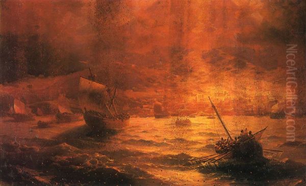 Destruction of Pompeii - view 1
