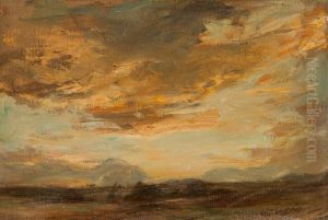 Sunset in Arran by James Lawton Wingate
