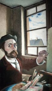 Self-portrait by Tivadar Csontvary Kosztka