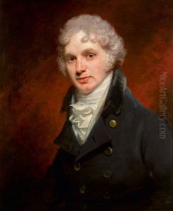 PORTRAIT OF CHARLES SMALL PYBUS (1766-1810), HALF-LENGTH, WEARING A DARK COAT AND WHITE STOCK
