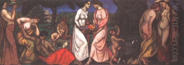 Summer (Panneau of the Schiffer Villa) - view 1