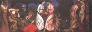 Summer (Panneau of the Schiffer Villa) Summer (Panneau of the Schiffer Villa)