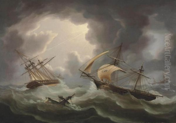 Loss Of H.m.s.'s Blenheim And Java In A Hurricane Off Rodriguez - view 1