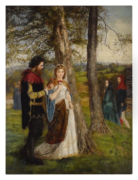 SIR LAUNCELOT AND QUEEN GUINEVERE - view 1