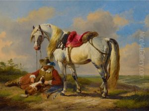 A CAVALIER AT REST by unknown