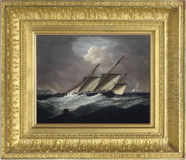 An Armed Lugger Off The Coast - view 1