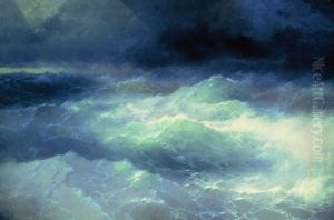 <<Sredi voln>> by Ivan Aivazovsky
