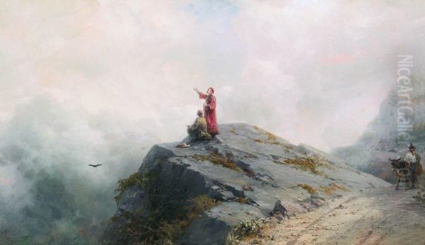 Dante Shows an Artist Some Unusual Clouds - view 1