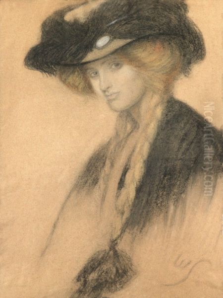 GERTRUDE 'GIRLIE' SANDYS, THE ARTIST'S SISTER - view 1