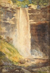 HARDRAW FORCE, WENSLEYDALE by unknown