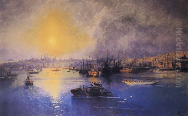 Constantinople Sunset - view 1