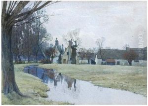 Brittens Farm, on the Ouse, Hemingford Grey , 1897
