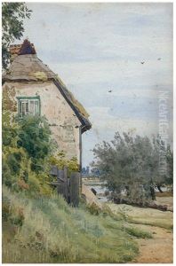 Hill cottage, the hill, Holywell , 1903 by William Fraser Garden