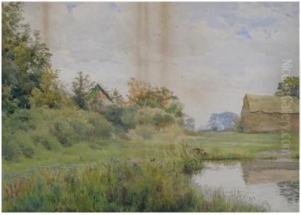 A farm with a pond , 1912 - view 1
