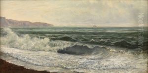 ROUGH WEATHER, WEST BAY, DORSET by unknown