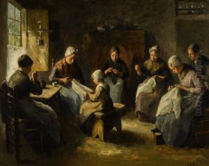 THE SEWING CIRCLE by unknown