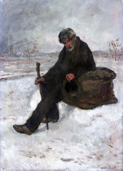 LE CHEMINOT DANS LA NEIGE - view 1
