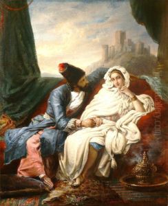LA BELLE ORIENTALE ET LE COSAQUE