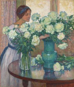 Les Pivoines blanches