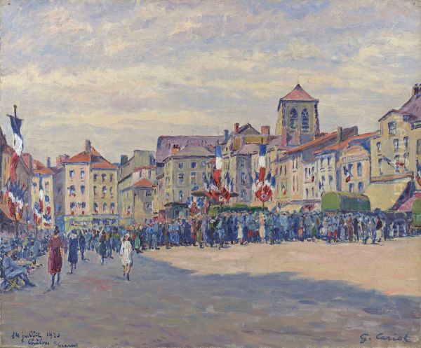 Fete du 14 juillet 1920 a Chalons-sur-Marne - view 1