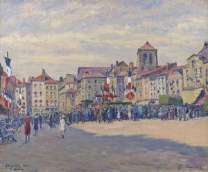 Fete du 14 juillet 1920 a Chalons-sur-Marne