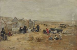 Deauville, Scene de plage Deauville, Scene de plage