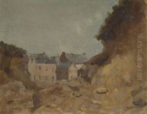 Village dans les Basses-Pyrenees Village dans les Basses-Pyrenees