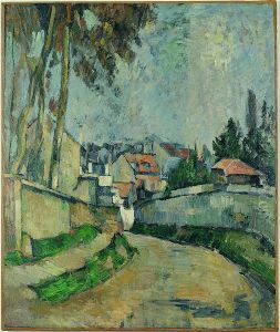 Houses by the Road II by Paul Cezanne