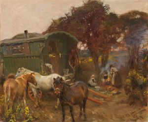 Gypsy Caravan at Ringland Hills